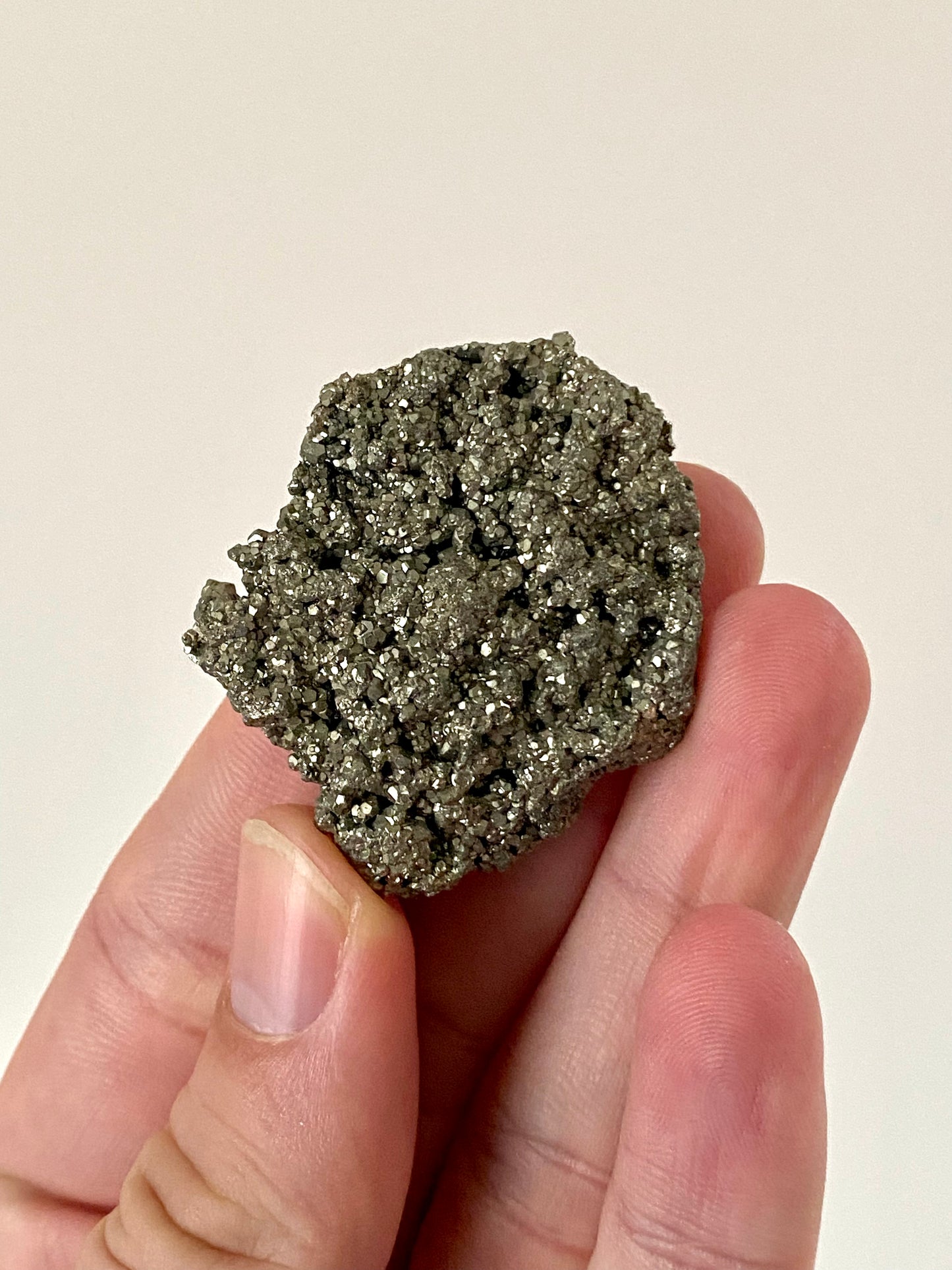 Pyrite from Peru, mineral