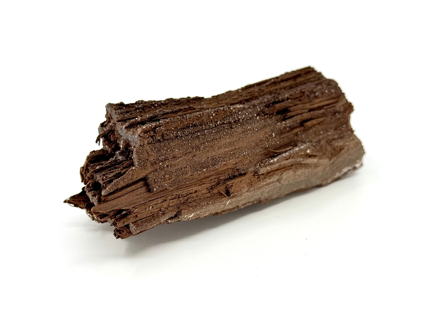 Permineralized Wood Covered In Druzy Quartz from Germany (246 Grams)