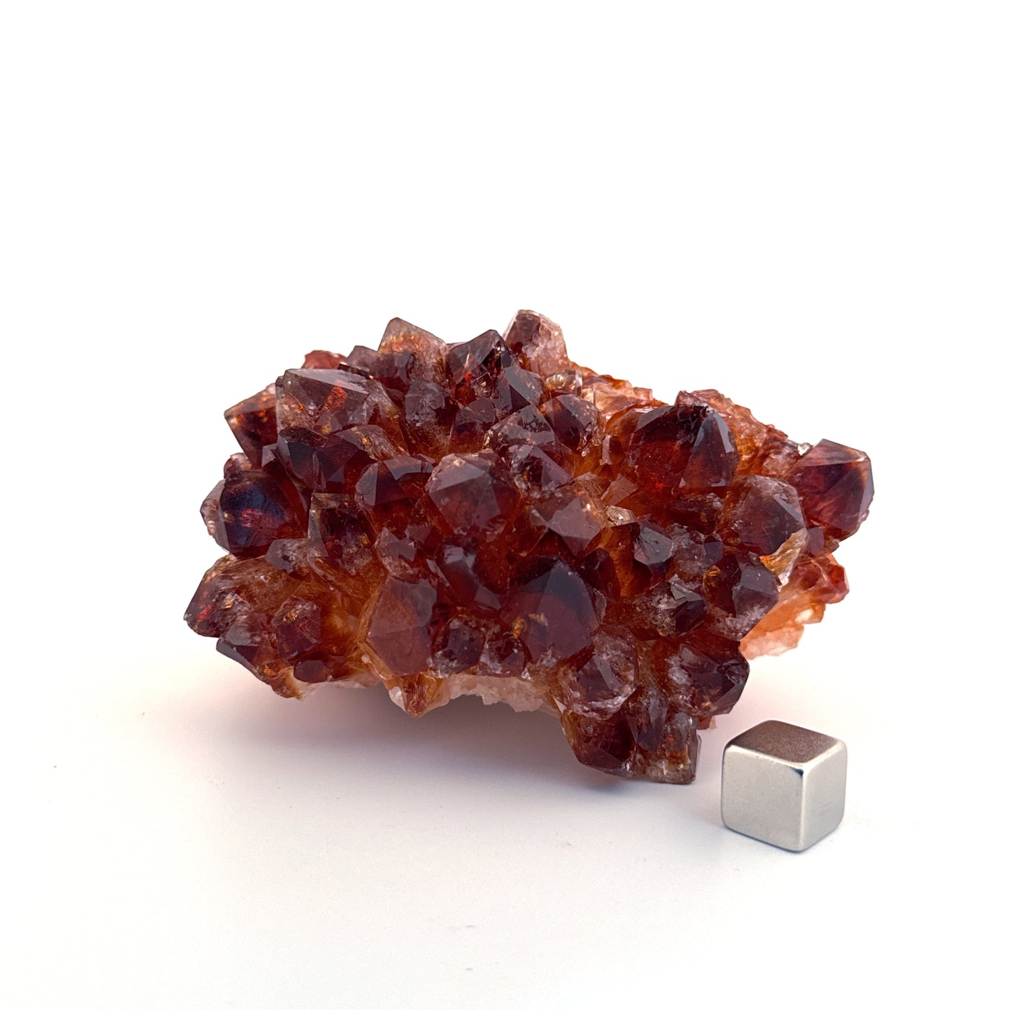 Heat treated Amethyst cluster (324 Grams) from Uruguay