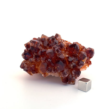 Heat treated Amethyst cluster (324 Grams) from Uruguay