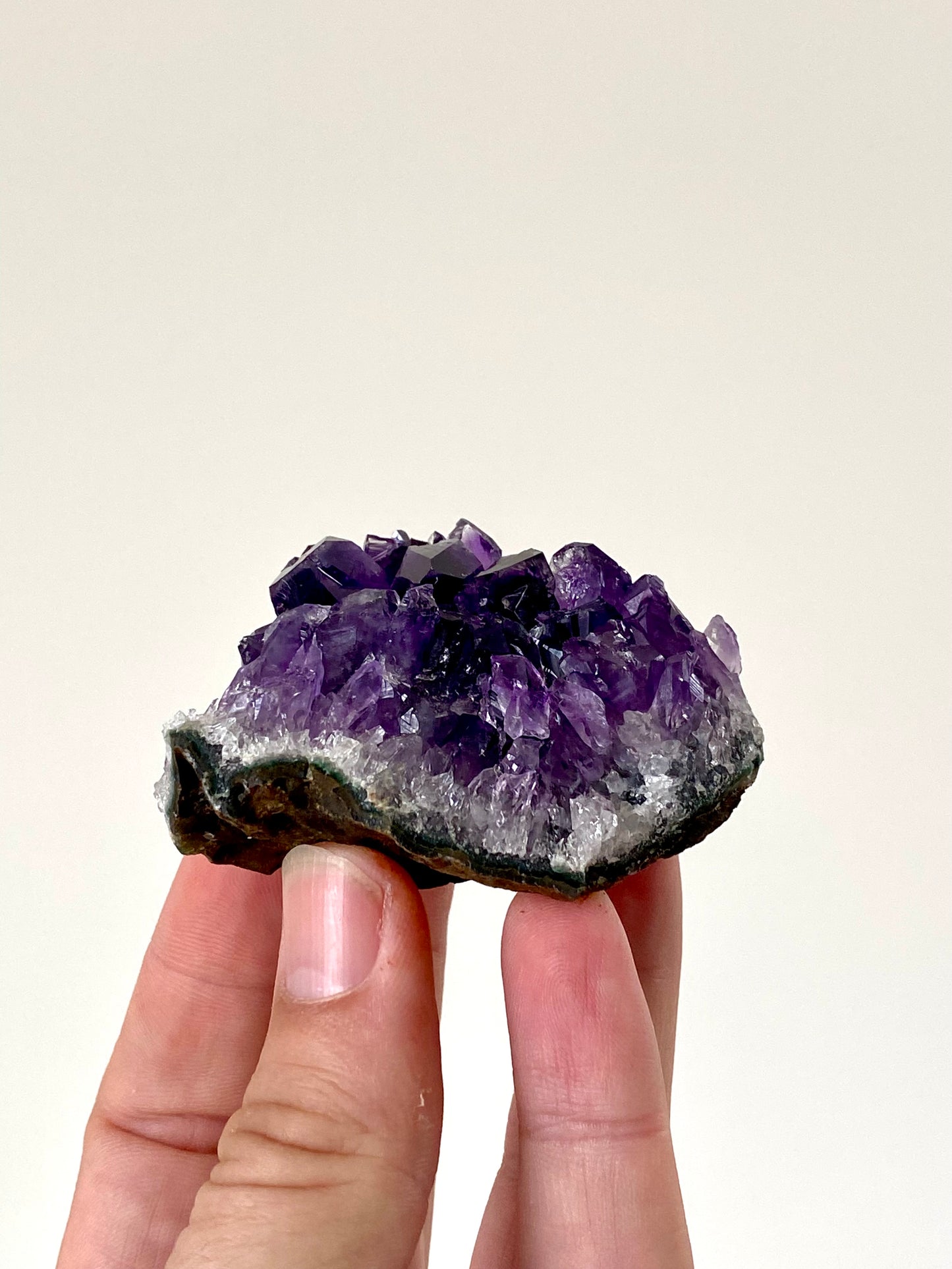 2.65" Raw Amethyst cluster from Uruguay, mineral cluster