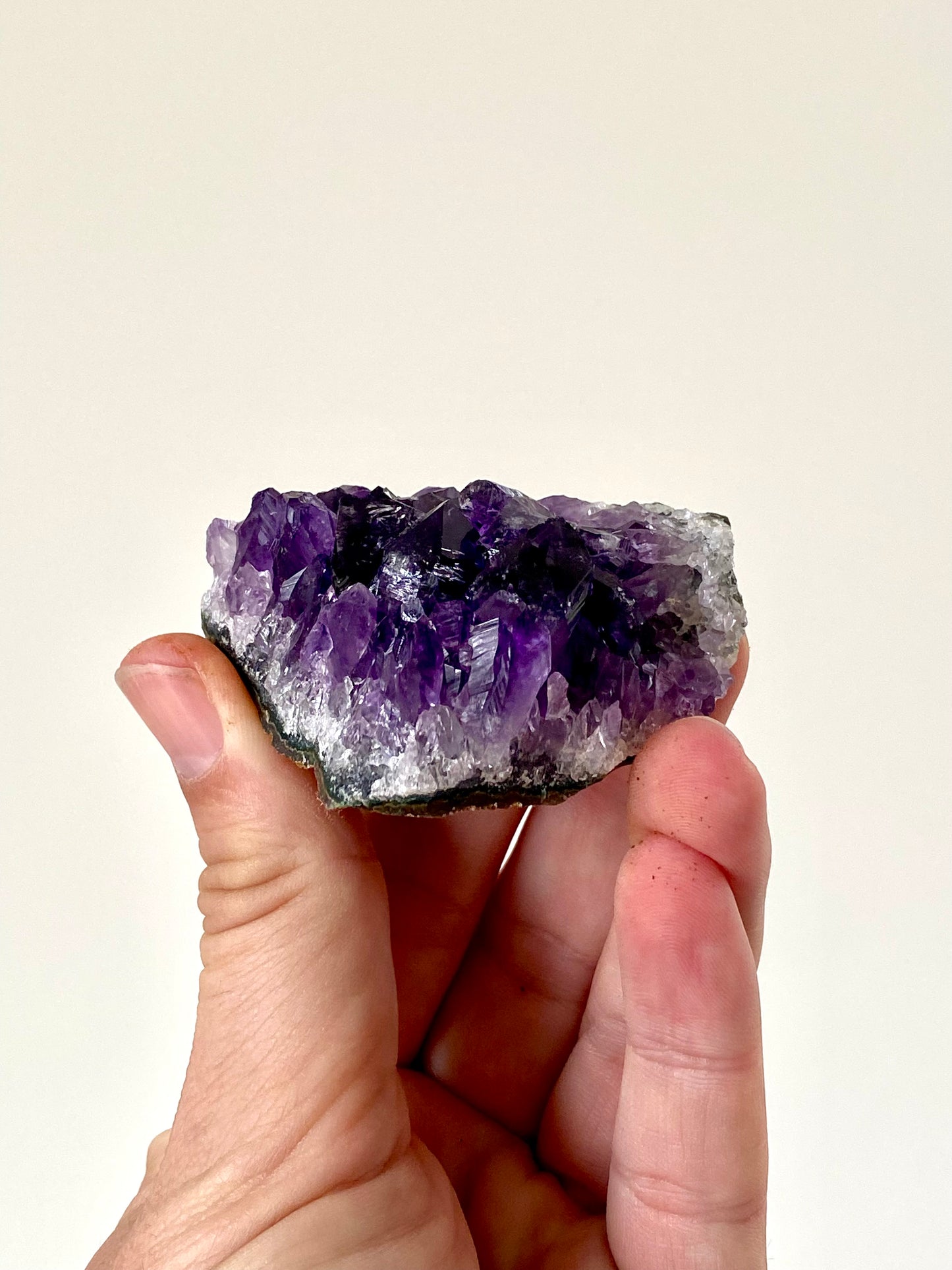 2.65" Raw Amethyst cluster from Uruguay, mineral cluster