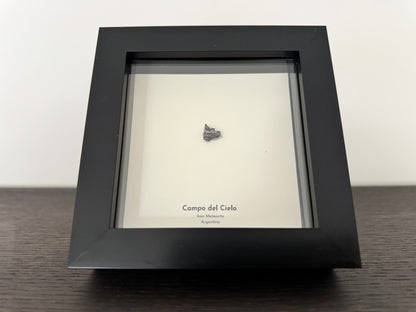 Campo del Cielo Meteorite Fragment in 3D picture frame