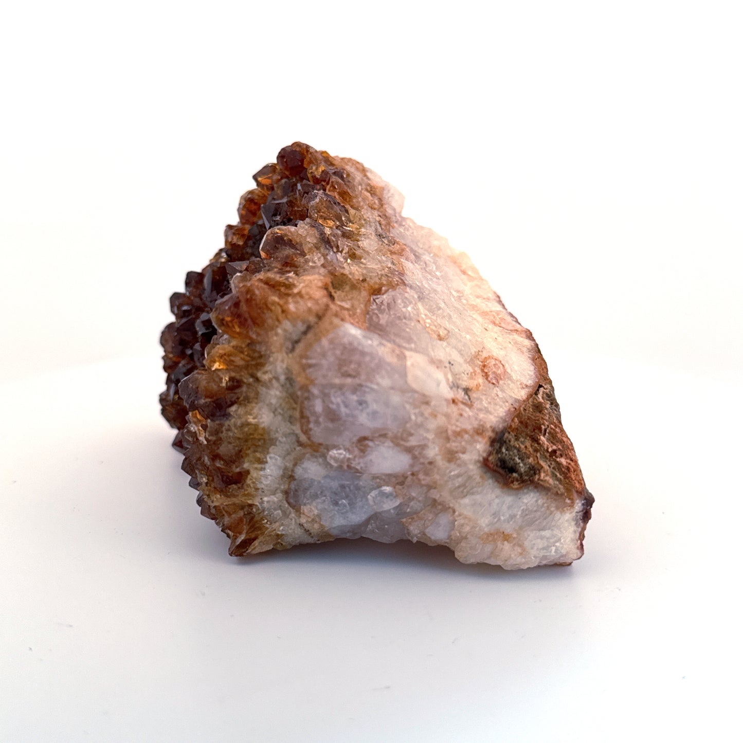 Heat treated Amethyst cluster (356 Grams) from Uruguay