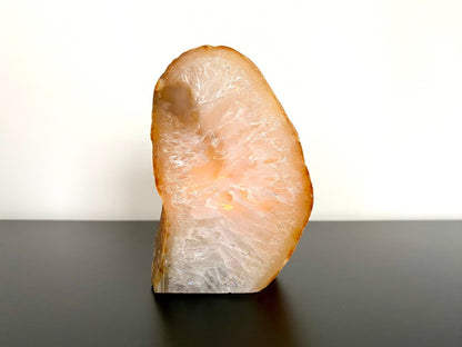 Agate Geode tealight holder - FossilsAndMore