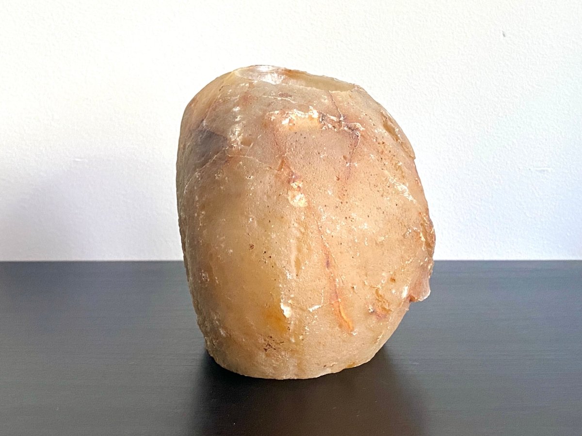 Agate Geode tealight holder - FossilsAndMore