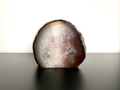 Agate Geode tealight holder - FossilsAndMore