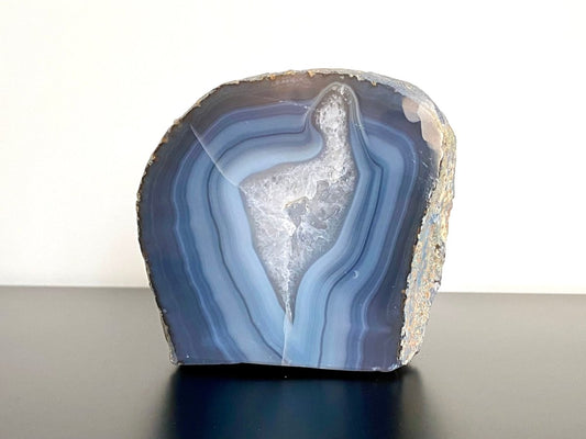 Agate Geode tealight holder - FossilsAndMore