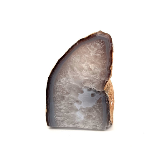 Agate Geode tealight holder - FossilsAndMore
