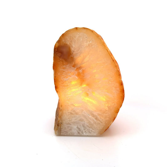 Agate Geode tealight holder - FossilsAndMore