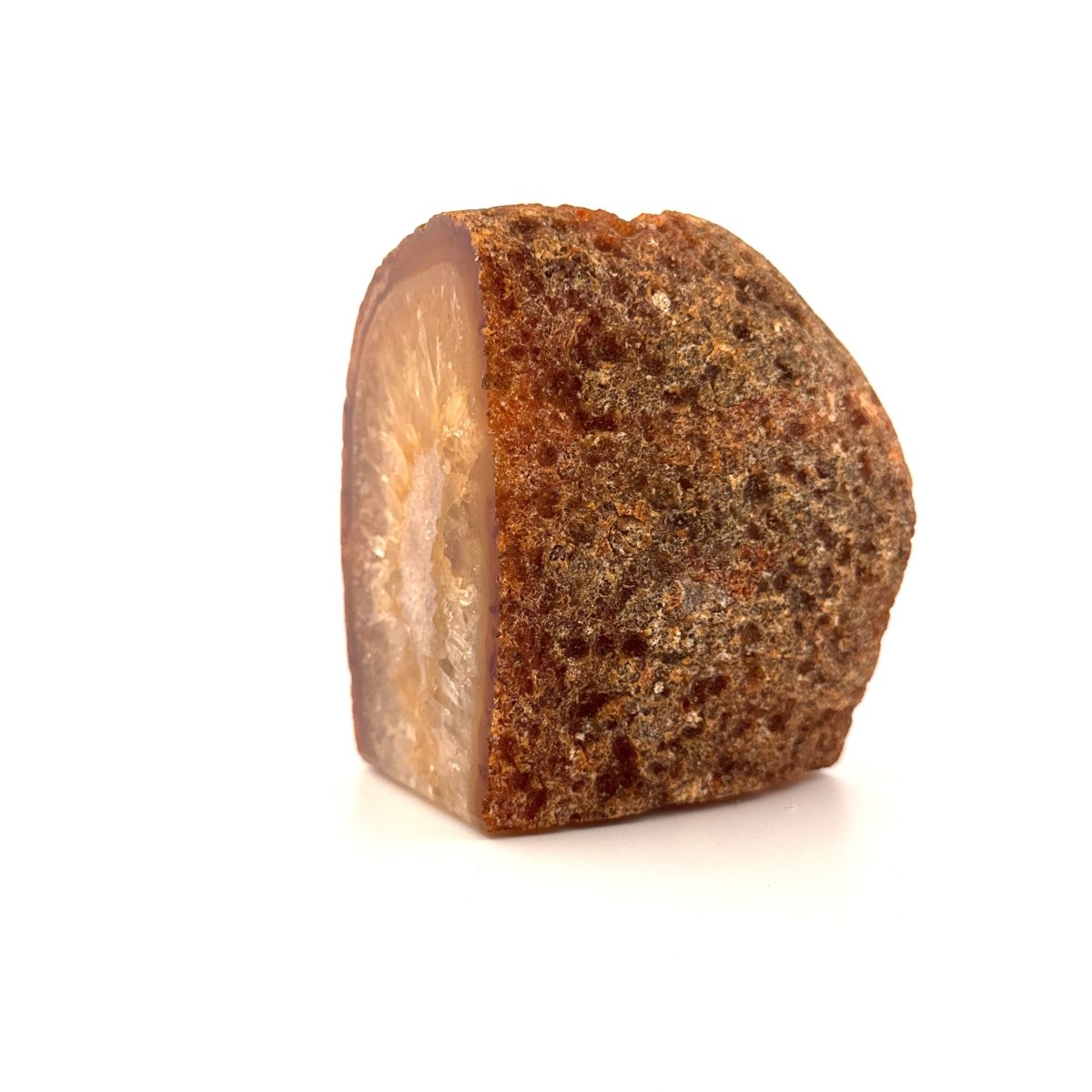 Agate Geode tealight holder - FossilsAndMore