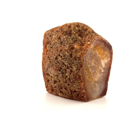 Agate Geode tealight holder - FossilsAndMore