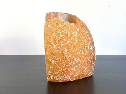 Agate Geode tealight holder - FossilsAndMore