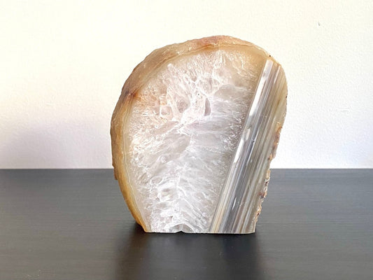 Agate Geode tealight holder - FossilsAndMore