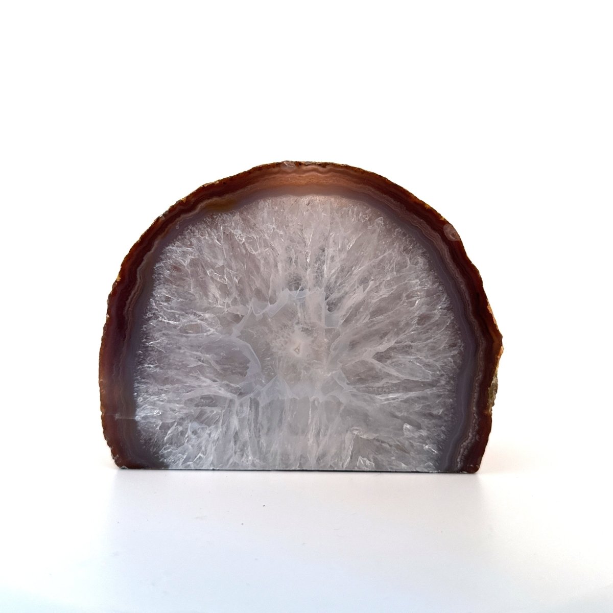 Agate Geode tealight holder - FossilsAndMore