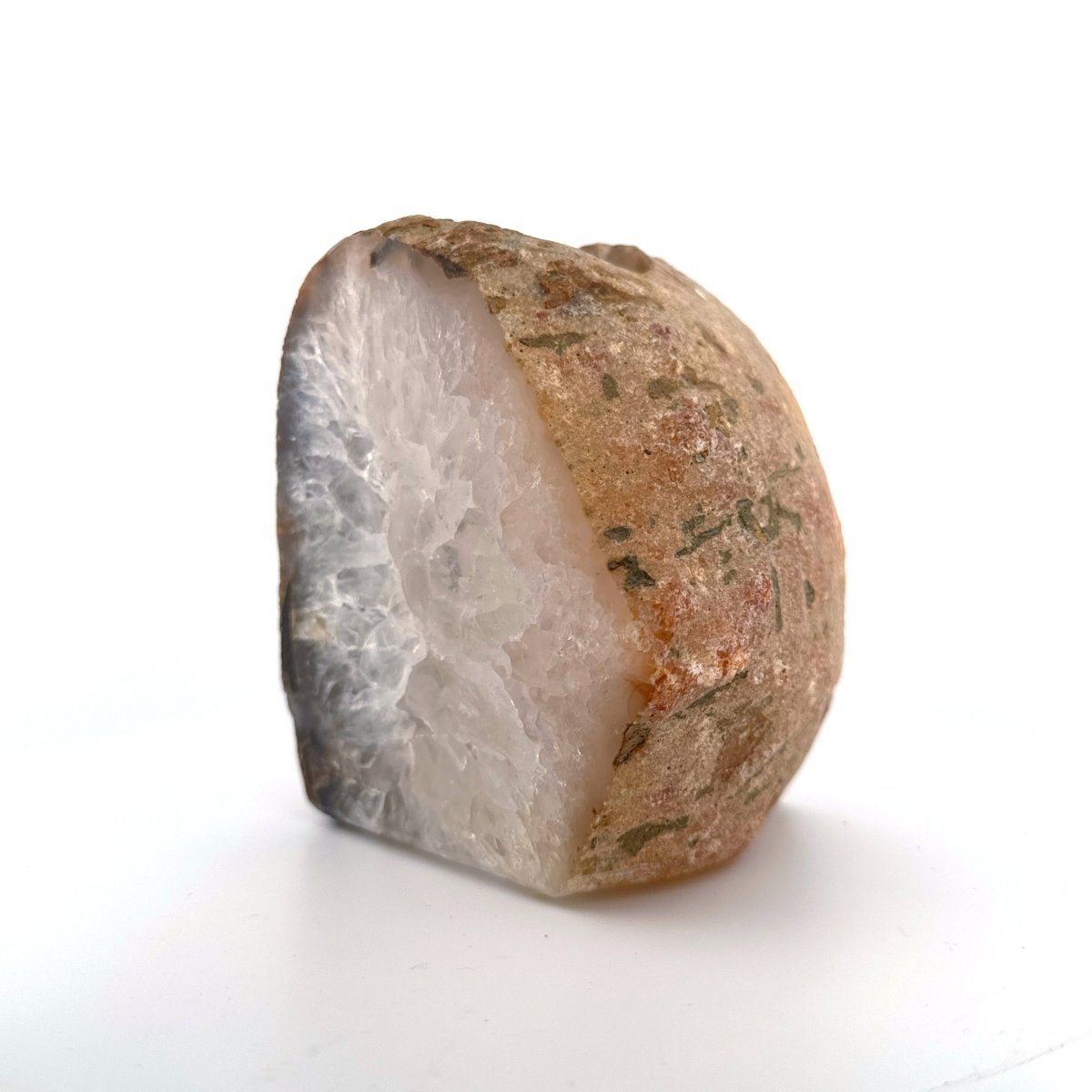 Agate Geode tealight holder - FossilsAndMore
