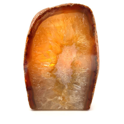 Agate Geode tealight holder - FossilsAndMore