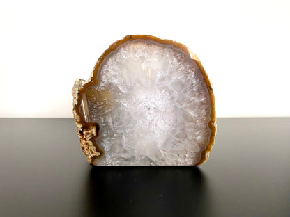 Agate Geode tealight holder - FossilsAndMore