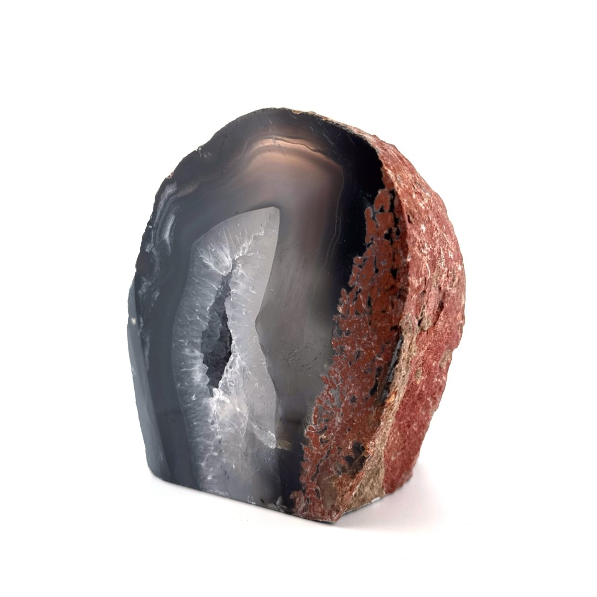 Agate Geode tealight holder - FossilsAndMore