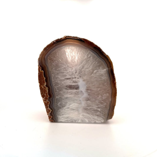 Agate Geode tealight holder - FossilsAndMore