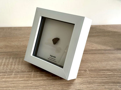 Agoudal Meteorite Fragment in Deep Box Frame - FossilsAndMore