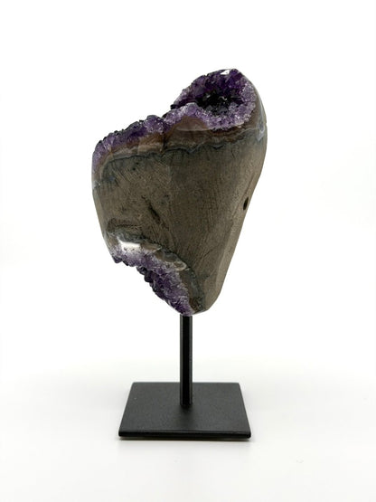 Amethyst Specimen on Stand from Brazil | 6.70" inch - FossilsAndMore
