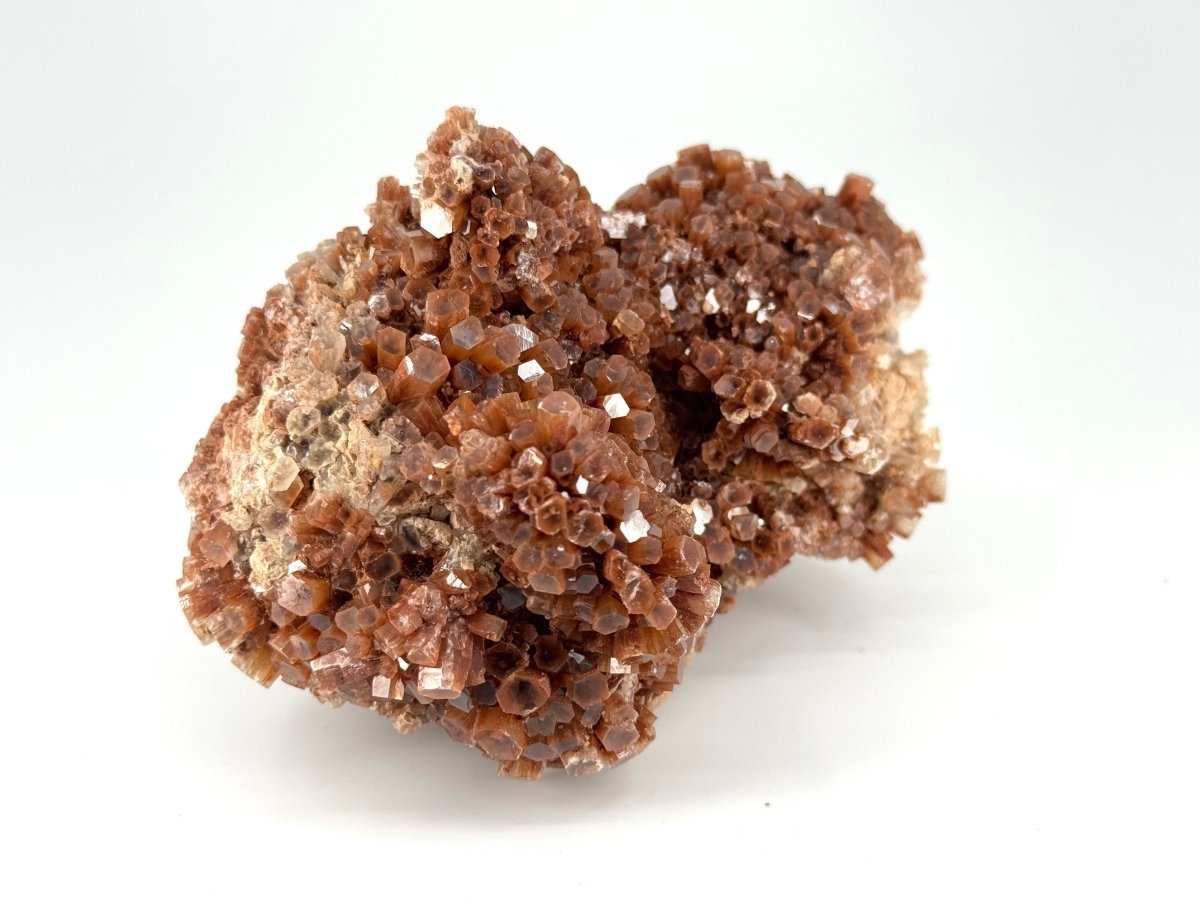 Aragonite mineral cluster (372 Grams) from Mibladen, Morocco - FossilsAndMore