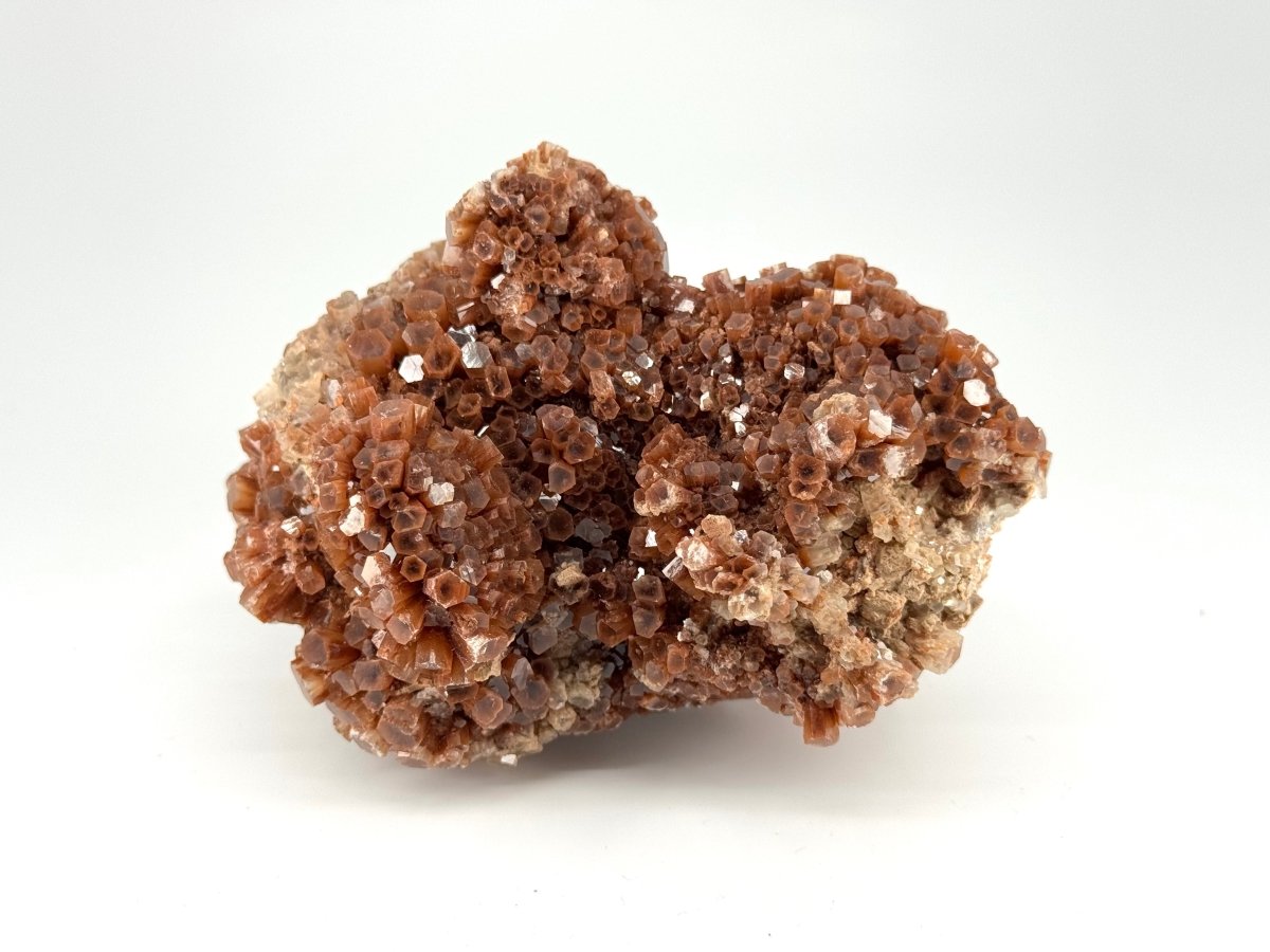 Aragonite mineral cluster (372 Grams) from Mibladen, Morocco - FossilsAndMore