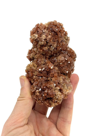 Aragonite mineral cluster (437 Grams) from Mibladen, Morocco - FossilsAndMore