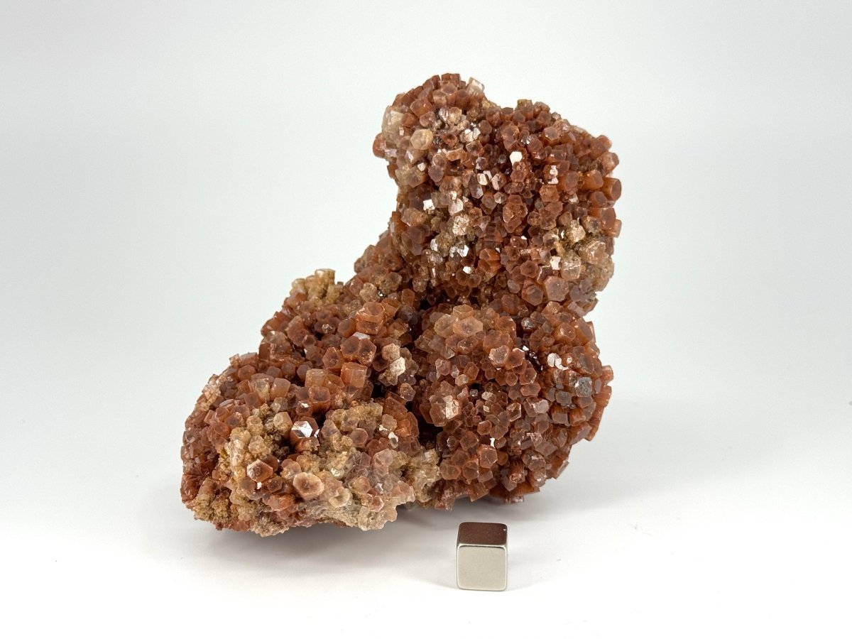 Aragonite mineral cluster (437 Grams) from Mibladen, Morocco - FossilsAndMore