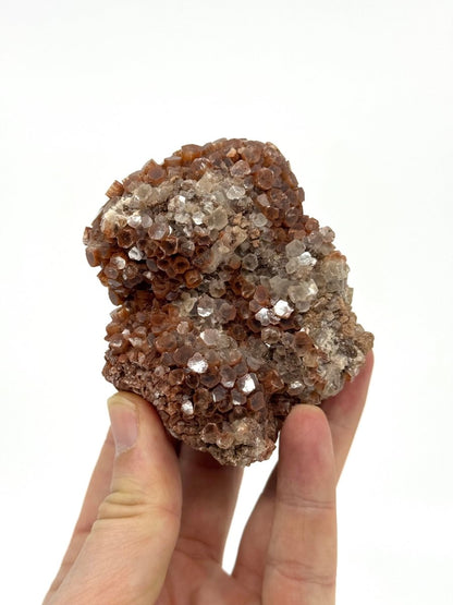 Aragonite mineral cluster (442 Grams) from Mibladen, Morocco - FossilsAndMore
