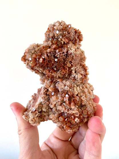 Aragonite mineral cluster from Morocco, 461 Grams - FossilsAndMore