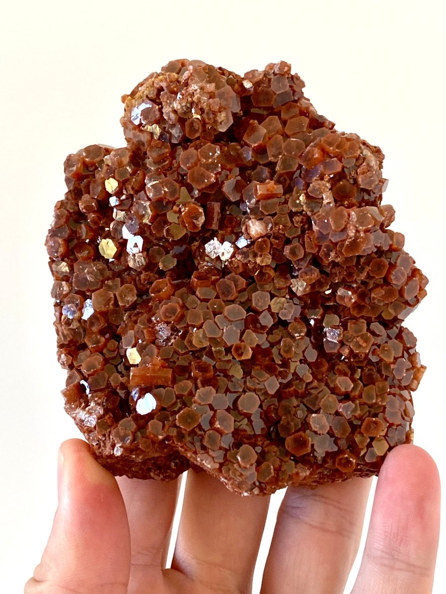 Aragonite mineral cluster from Morocco, 468 Grams - FossilsAndMore