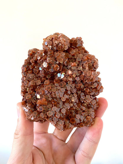 Aragonite mineral cluster from Morocco, 468 Grams - FossilsAndMore