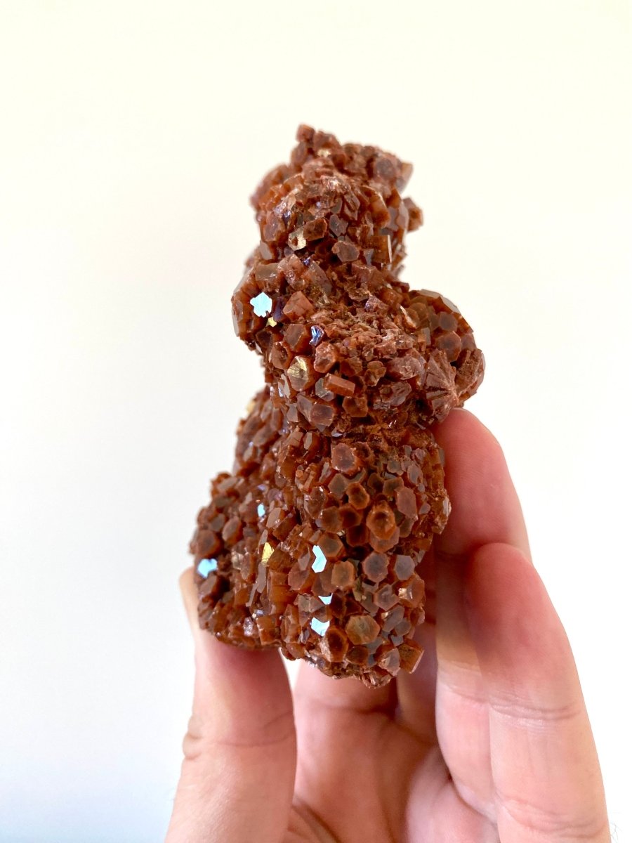 Aragonite mineral cluster from Morocco, 468 Grams - FossilsAndMore