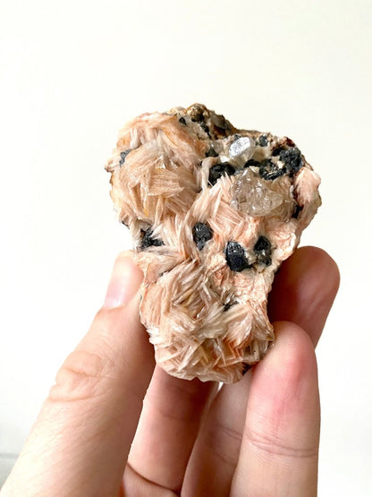 Barite with Cerussite cluster, 183 Grams - FossilsAndMore