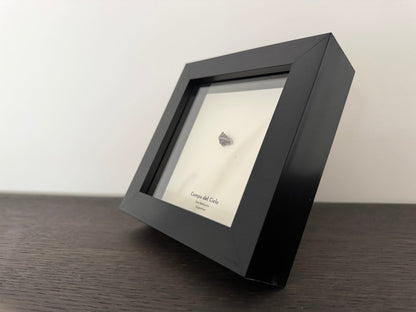 Campo del Cielo Meteorite Fragment in 3D picture frame - FossilsAndMore