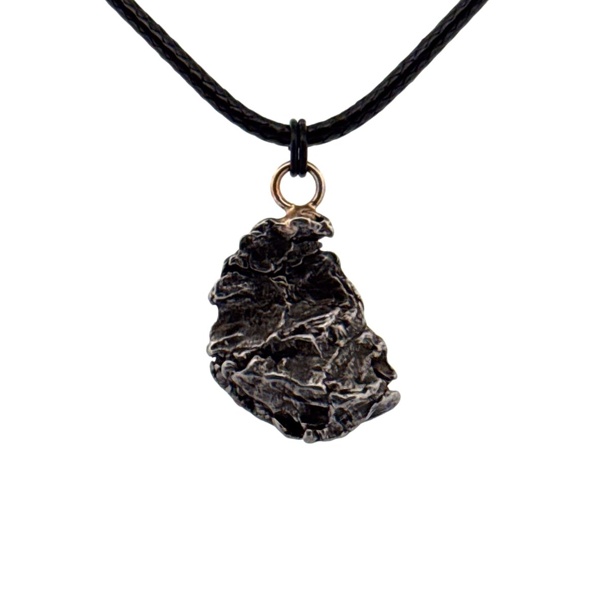 Campo del Cielo Meteorite Pendant – Argentina (001) - FossilsAndMore