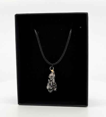 Campo del Cielo Meteorite Pendant – Argentina (003) - FossilsAndMore