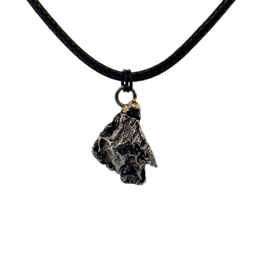 Campo del Cielo Meteorite Pendant – Argentina (005) - FossilsAndMore