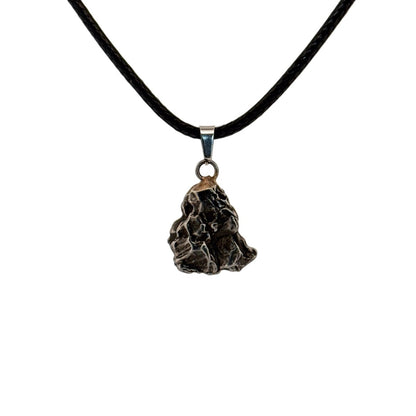 Campo del Cielo Meteorite Pendant from Argentina (001) - FossilsAndMore