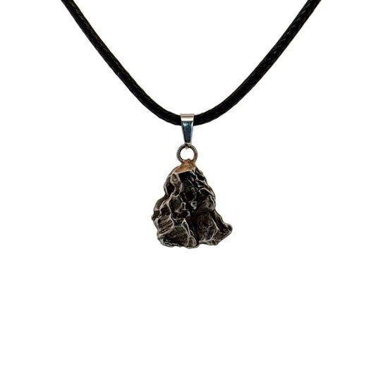 Campo del Cielo Meteorite Pendant from Argentina (001) - FossilsAndMore
