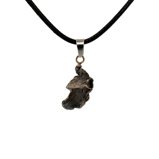 Campo del Cielo Meteorite Pendant from Argentina (002) - FossilsAndMore