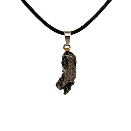 Campo del Cielo Meteorite Pendant from Argentina (003) - FossilsAndMore