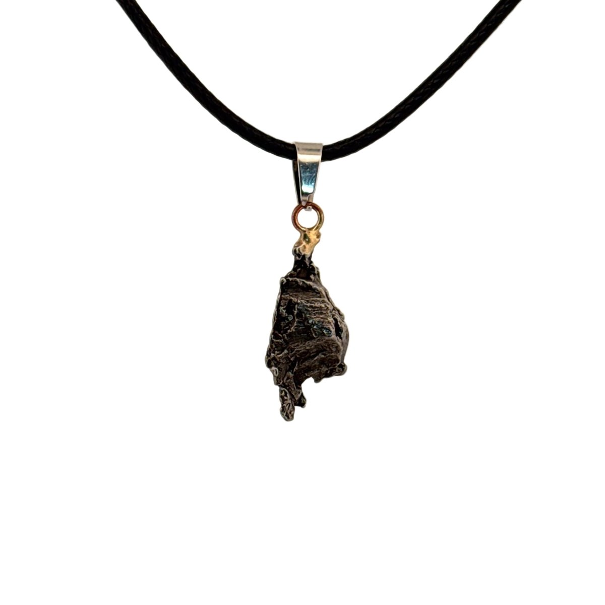 Campo del Cielo Meteorite Pendant from Argentina (004) - FossilsAndMore