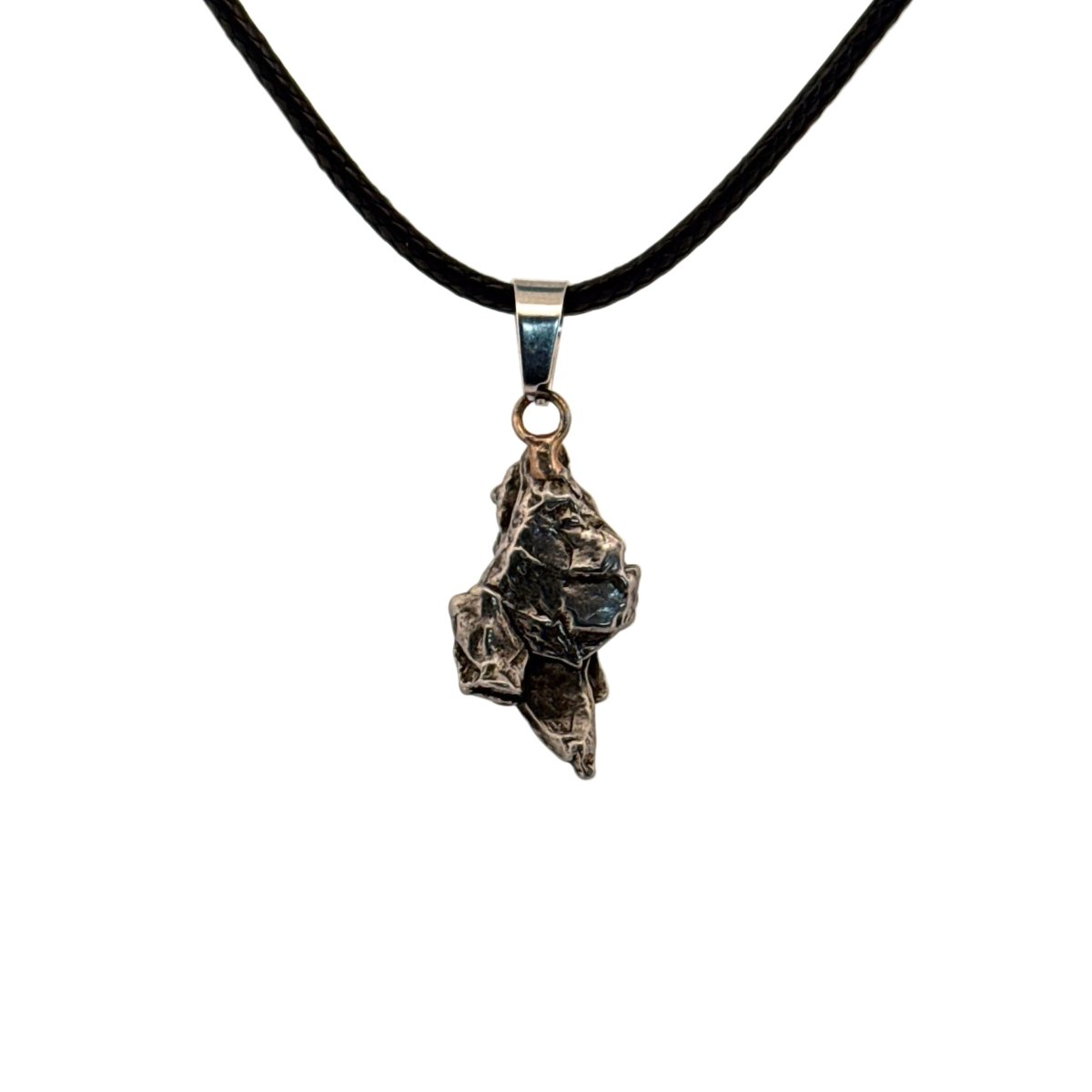 Campo del Cielo Meteorite Pendant from Argentina (005) - FossilsAndMore