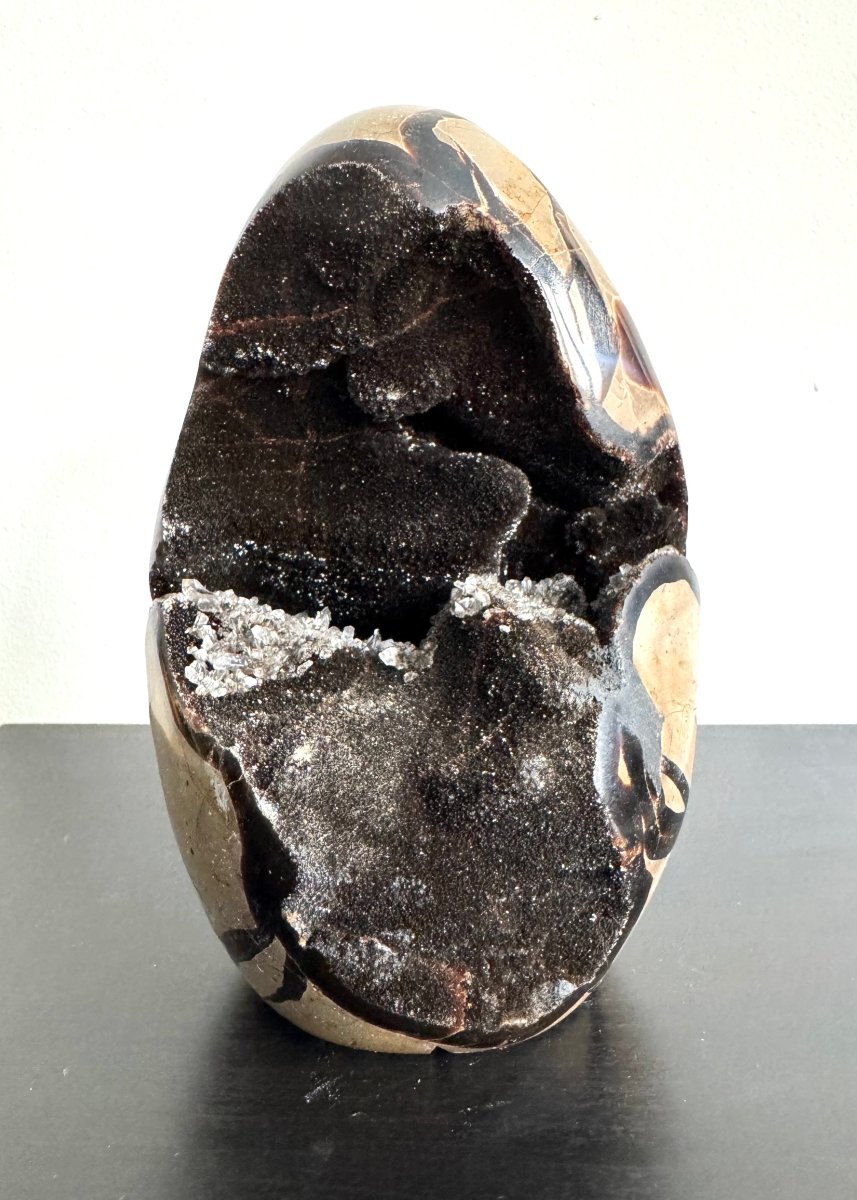 Dragon’s Egg Septarian Geode (1456 Grams) – Natural Stone from Madagascar - FossilsAndMore