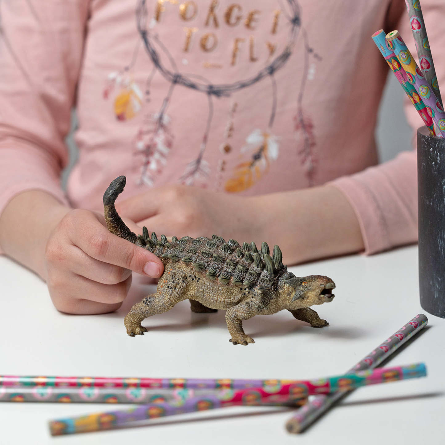 Ankylosaurus figure from Papo