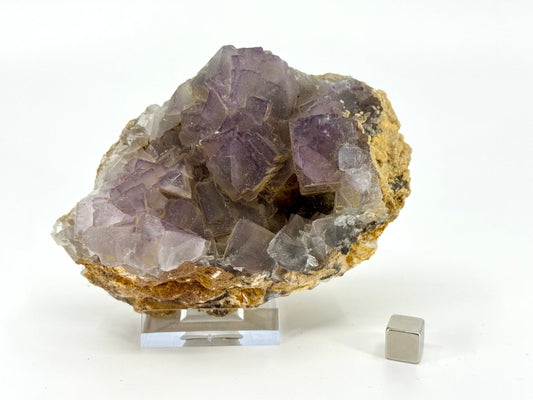 Fluorite Crystal Cluster from Pakistan - 421 Grams - FossilsAndMore