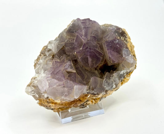 Fluorite Crystal Cluster from Pakistan - 421 Grams - FossilsAndMore